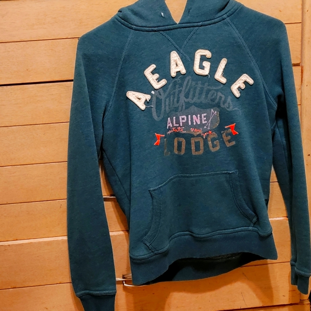 American Eagle Hunter Green sweatshirt SzS